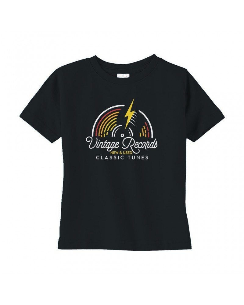 Music Life Toddler T-shirt | Classic Vintage Records Toddler Tee $6.92 Shirts