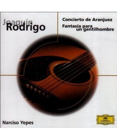 J. Rodrigo CON DE ARANJUEZ CD $12.00 CD