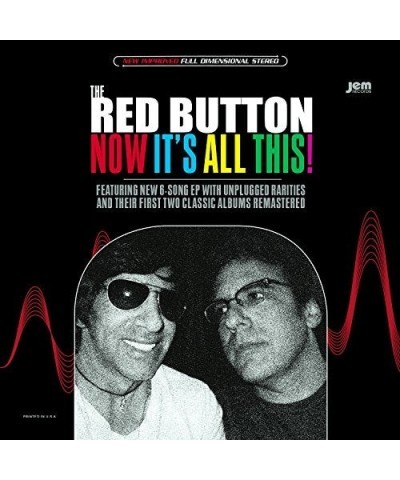 Red Button NOW IT'S ALL THIS CD $4.31 CD