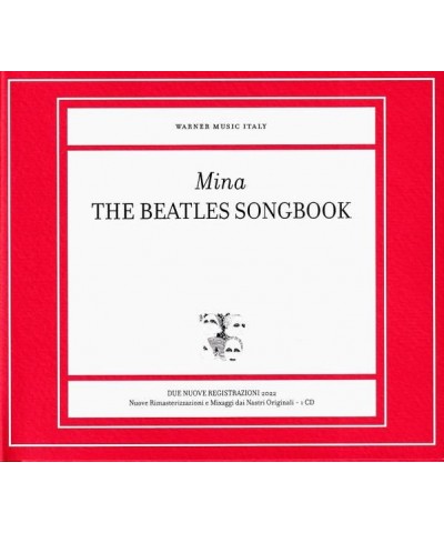 Mina BEATLES SONGBOOK CD $11.20 CD