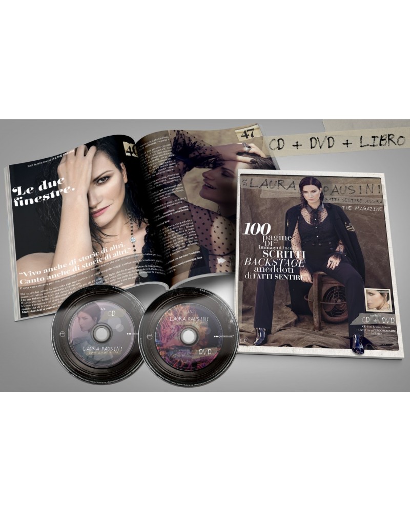 Laura Pausini FATTI SENTIRE ANCORA: THE MAGAZINE CD $34.03 CD