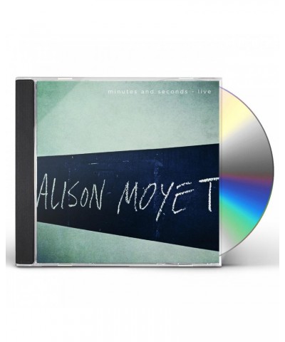 Alison Moyet MINUTES & SECONDS LIVE CD $6.83 CD