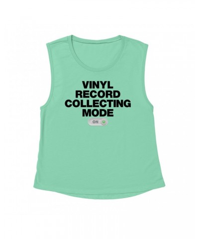 Music Life Muscle Tank | Vinyl Record Collecting Mode On Tank Top $6.11 Shirts