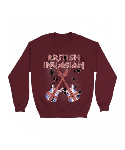 Music Life Sweatshirt | British Invasion Sweatshirt $17.15 Sweatshirts