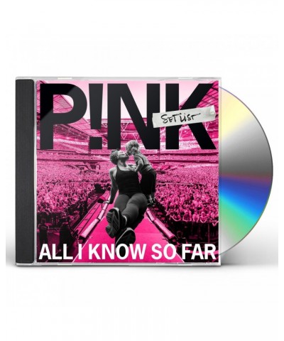 P!nk ALL I KNOW SO FAR - THE SETLIST CD $8.99 CD
