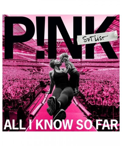 P!nk ALL I KNOW SO FAR - THE SETLIST CD $8.99 CD