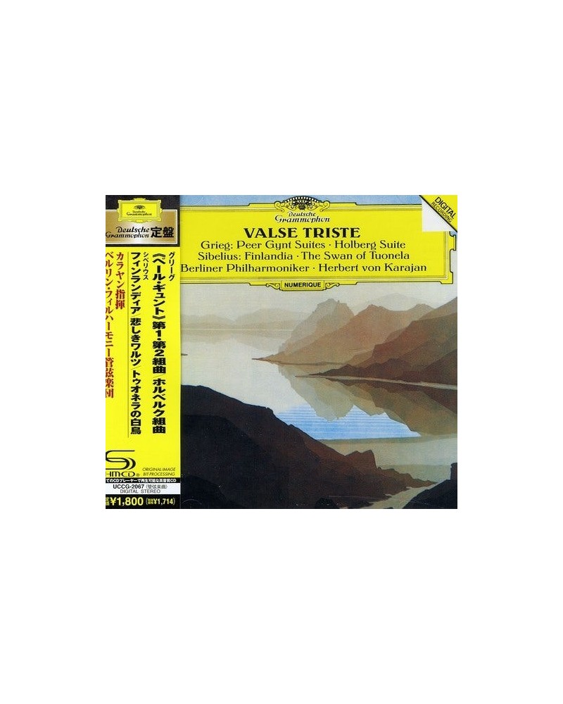 Herbert von Karajan GRIEG: PEER GYNT-SUITES/SIBELIUS: FINL CD $3.20 CD