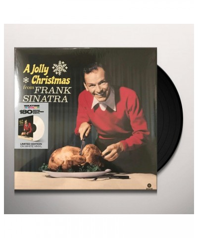 Frank Sinatra JOLLY CHRISTMAS FROM FRANK SINATRA (WHITE VINYL) Vinyl Record $8.09 Vinyl
