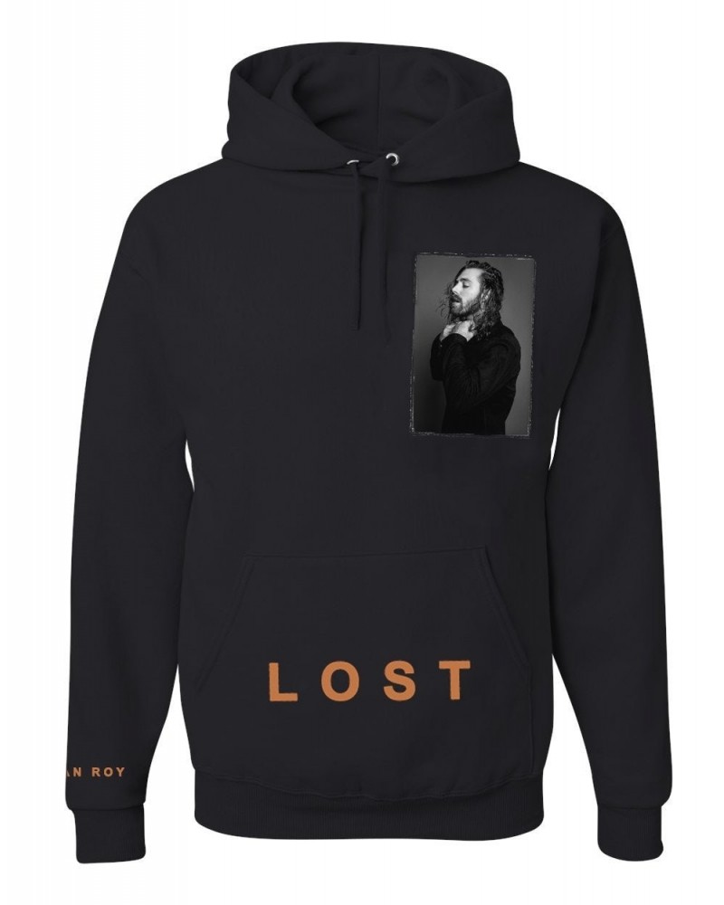 Jonathan Roy Lost Black Hooded Pullover Sweatshirt $8.49 Sweatshirts