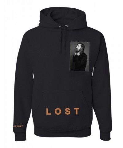 Jonathan Roy Lost Black Hooded Pullover Sweatshirt $8.49 Sweatshirts