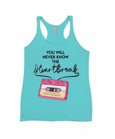 Music Life Ladies' Tank Top | Cassette Heartbreak Shirt $11.51 Shirts