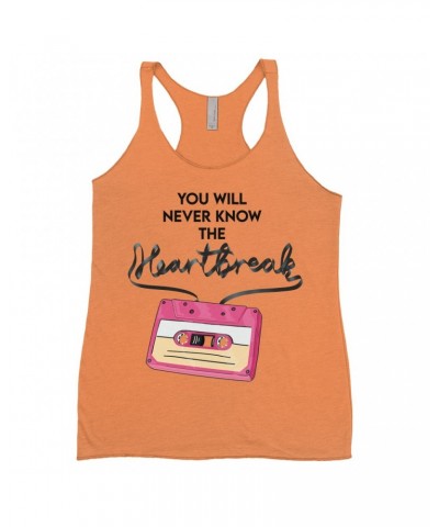 Music Life Ladies' Tank Top | Cassette Heartbreak Shirt $11.51 Shirts