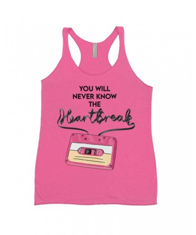 Music Life Ladies' Tank Top | Cassette Heartbreak Shirt $11.51 Shirts