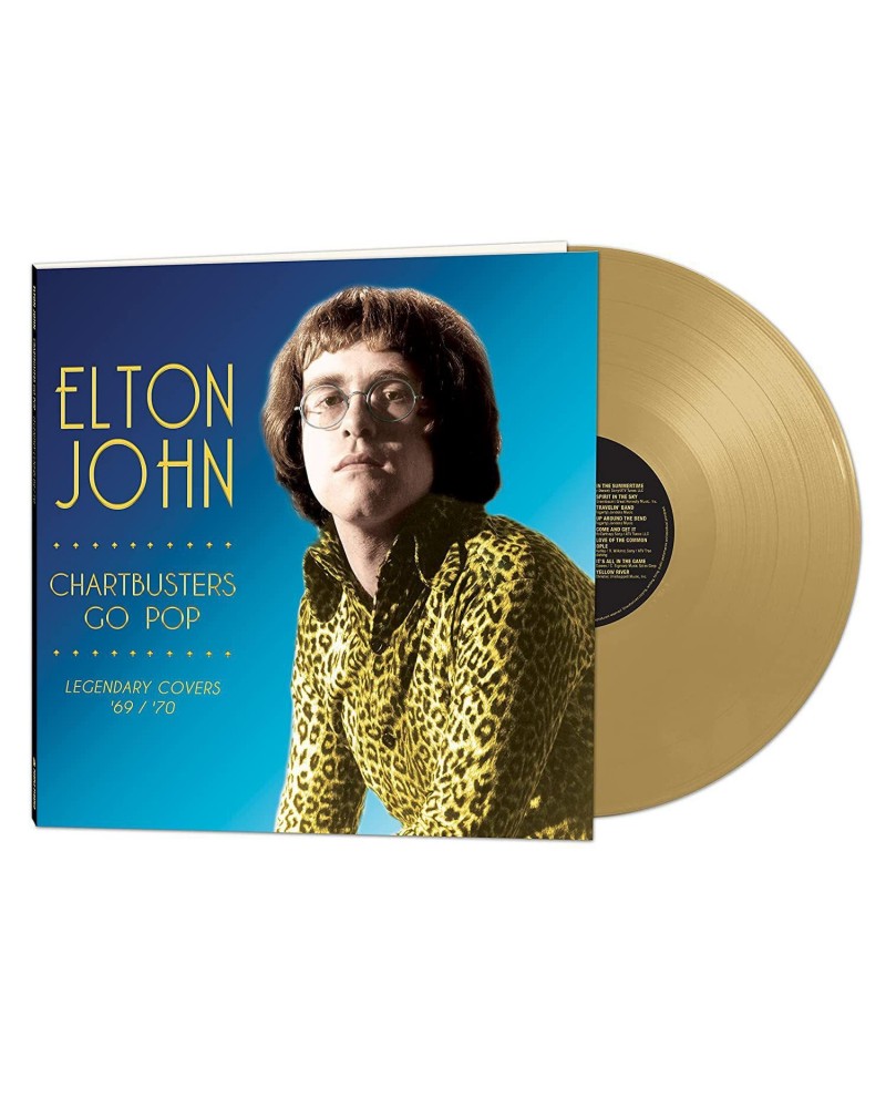 Elton John Chartbusters Go Pop - Legendary Covers '69 / '70 (gold vinyl) $14.96 Vinyl