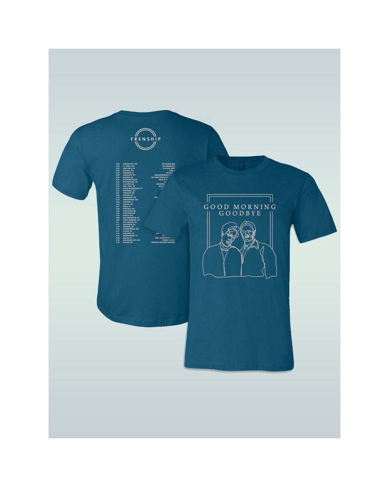 FRENSHIP 2018 TOUR TEE - TEAL $13.56 Shirts