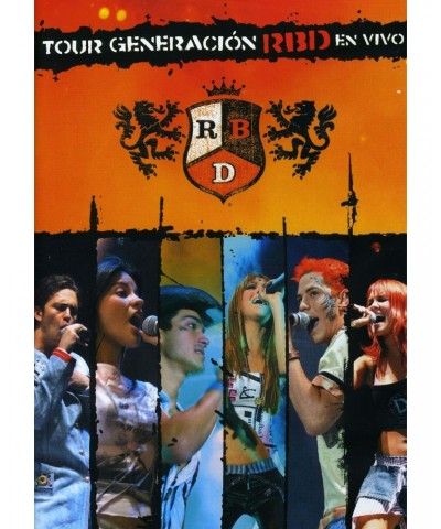 RBD TOUR GENERACION RBD: EN VIVO DVD $13.32 Videos