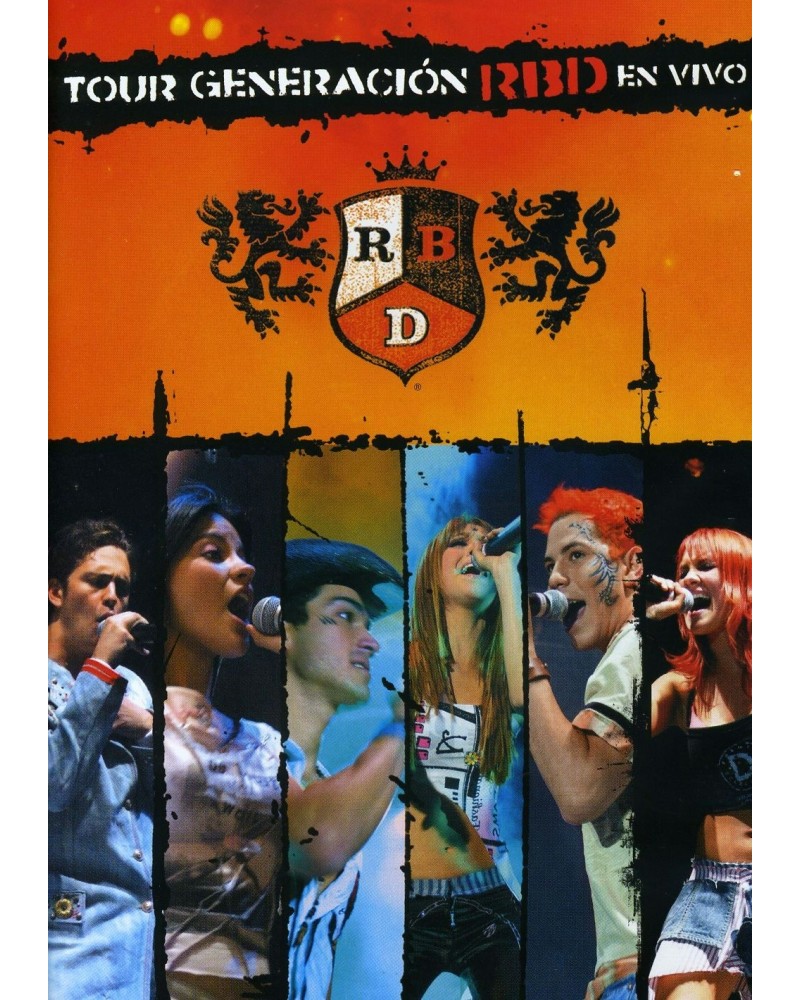 RBD TOUR GENERACION RBD: EN VIVO DVD $13.32 Videos