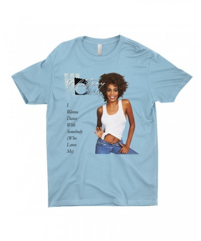 Whitney Houston T-Shirt | I Wanna Dance With Somebody Album Cover Shirt $5.48 Shirts