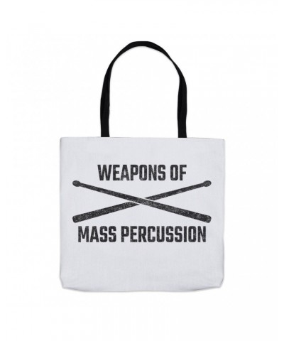 Music Life Tote Bag | Weapons Of Mass Percussion Tote $9.87 Bags