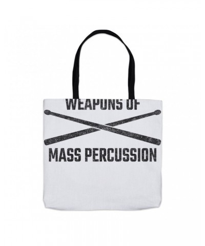 Music Life Tote Bag | Weapons Of Mass Percussion Tote $9.87 Bags