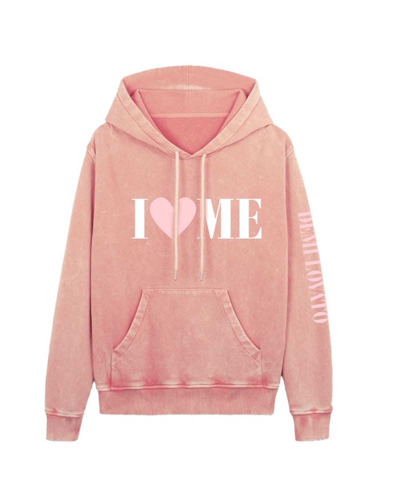 Demi Lovato I LOVE ME PEACH HOODIE $13.59 Sweatshirts