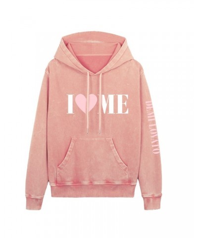 Demi Lovato I LOVE ME PEACH HOODIE $13.59 Sweatshirts