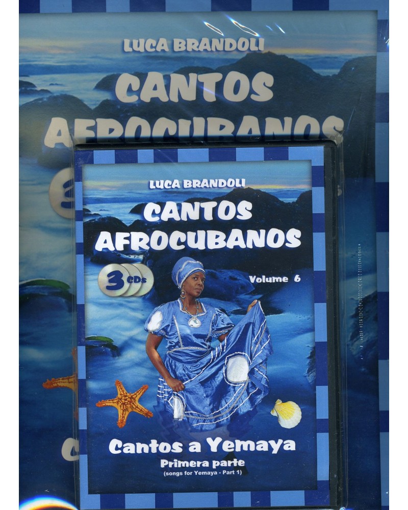 Luca Brandoli CANTOS AFROCUBANOS 6 CANTOS A YEMAYA PRIMERA PARTE CD $6.26 CD