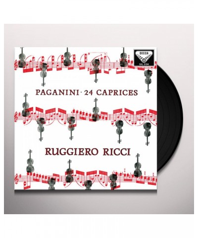 Ruggiero Ricci PAGANINI: 24 CAPRICES OP. 1 Vinyl Record $6.17 Vinyl