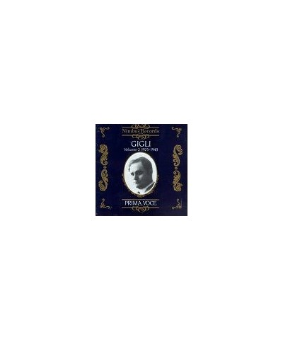 Gigli 1925-1940 2: OPERA ARIAS CD $7.60 CD