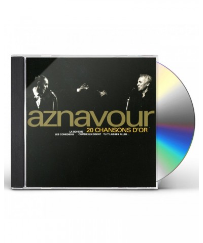 Charles Aznavour 20 CHANSONS D'OR CD $33.85 CD