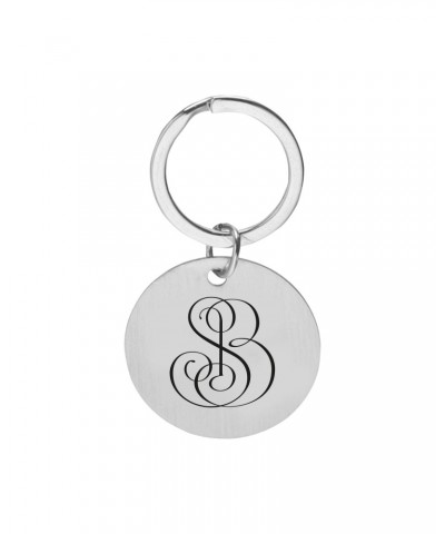 Sarah Brightman SB Monogram Silver Dog Tag / Key Ring $23.74 Accessories