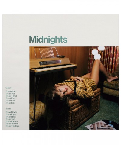 Taylor Swift Midnights (Jade Green Edition LP) Vinyl Record $15.88 Vinyl