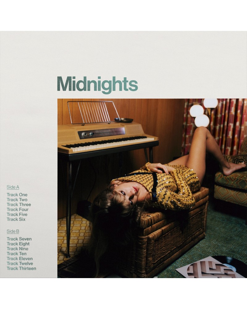 Taylor Swift Midnights (Jade Green Edition LP) Vinyl Record $15.88 Vinyl