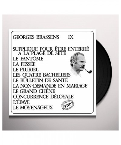 Georges Brassens NO 9 Vinyl Record $2.03 Vinyl