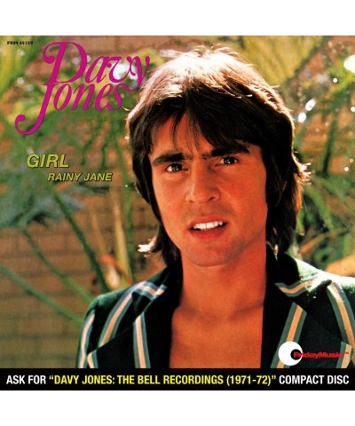 Davy Jones Girl / Rainy Jane Vinyl Record $5.73 Vinyl