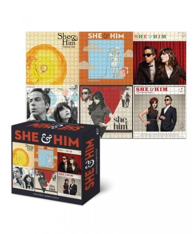 She & Him Limited Edition Album Puzzle $6.35 Puzzles