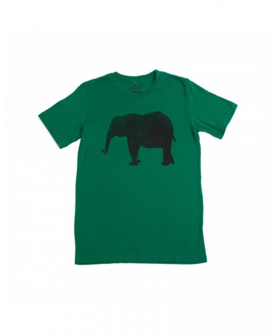 Jillette Johnson Unisex Elephant Tee - Green $4.31 Shirts