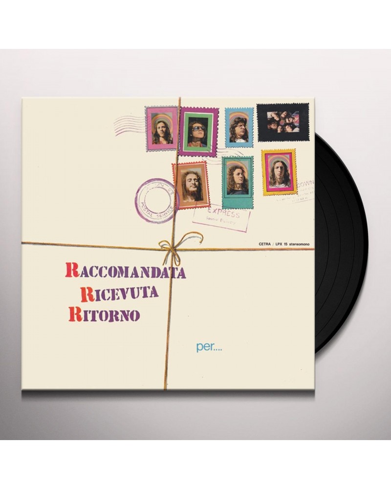 Raccomandata Ricevuta Di Ritorno PER UN MONDO DI CRISTALLO Vinyl Record $8.78 Vinyl
