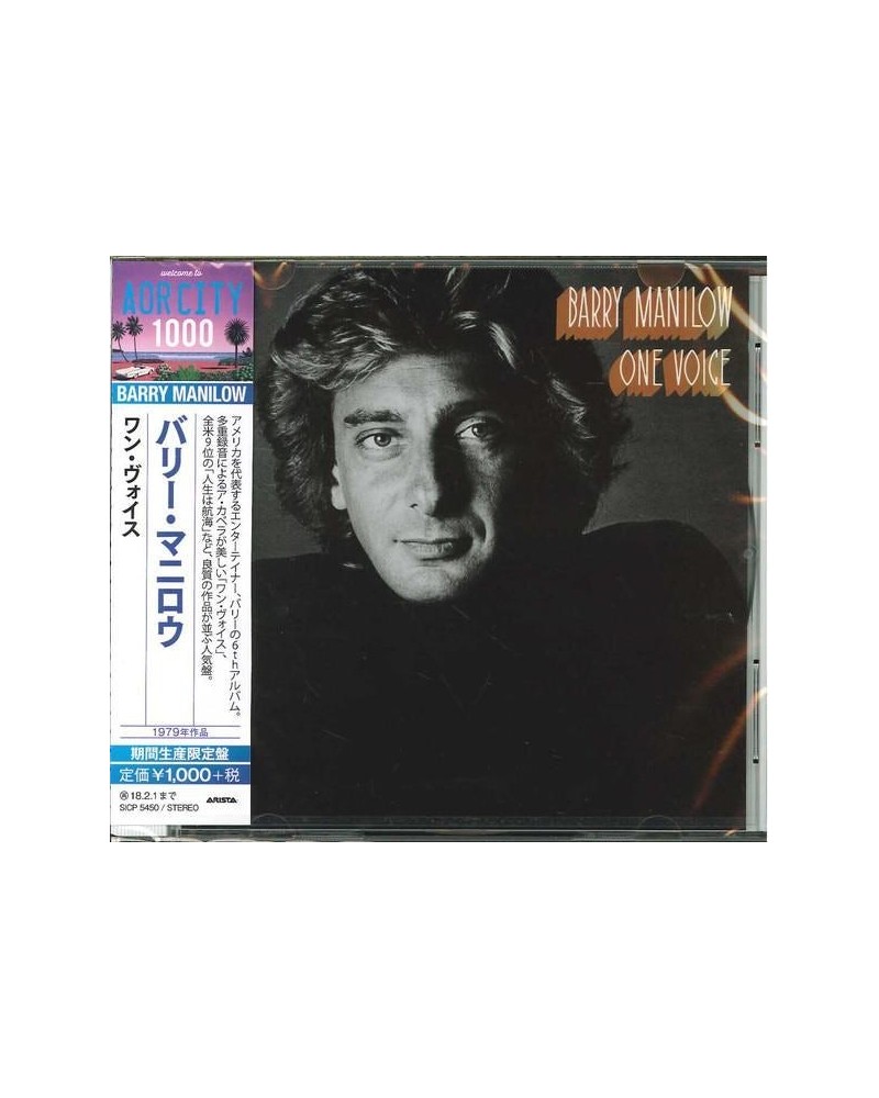 Barry Manilow ONE VOICE CD $26.77 CD